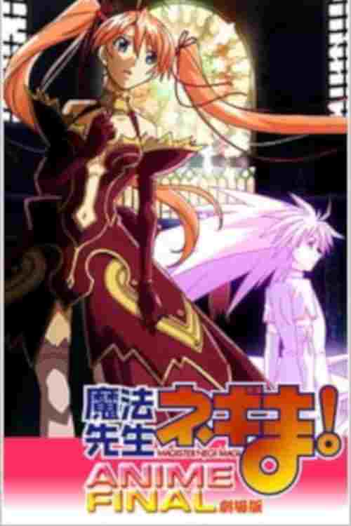  劇場版 魔法先生ネギま! Anime Final 