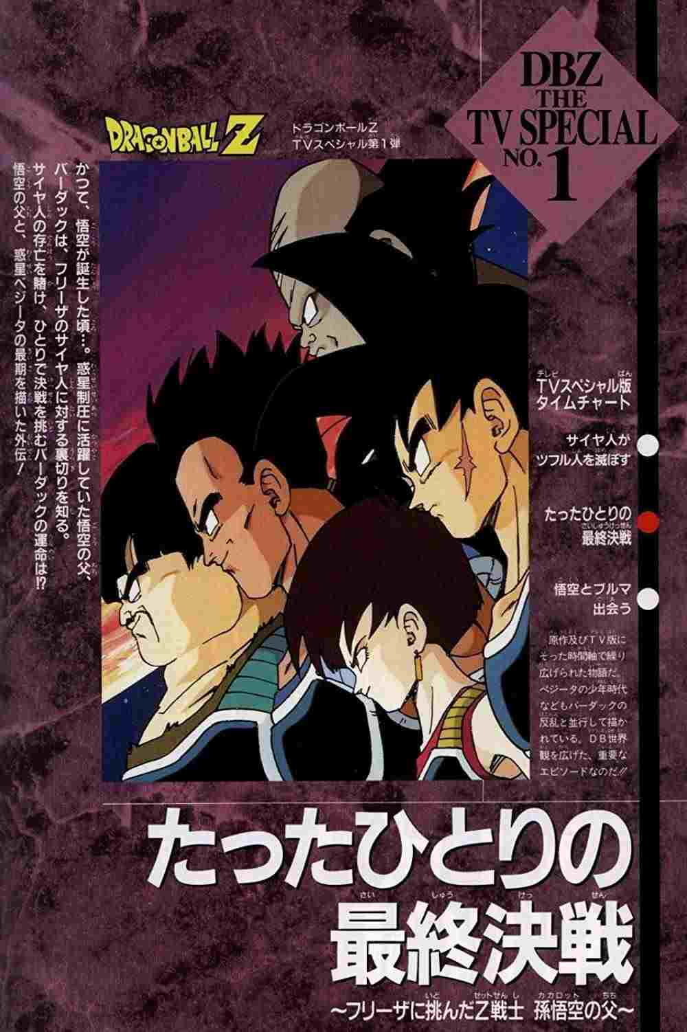  Dragon Ball Z: Tatta Hitori no Saishuu Kessen - Freeza ni Idonda Z Senshi Son Goku no Chi 