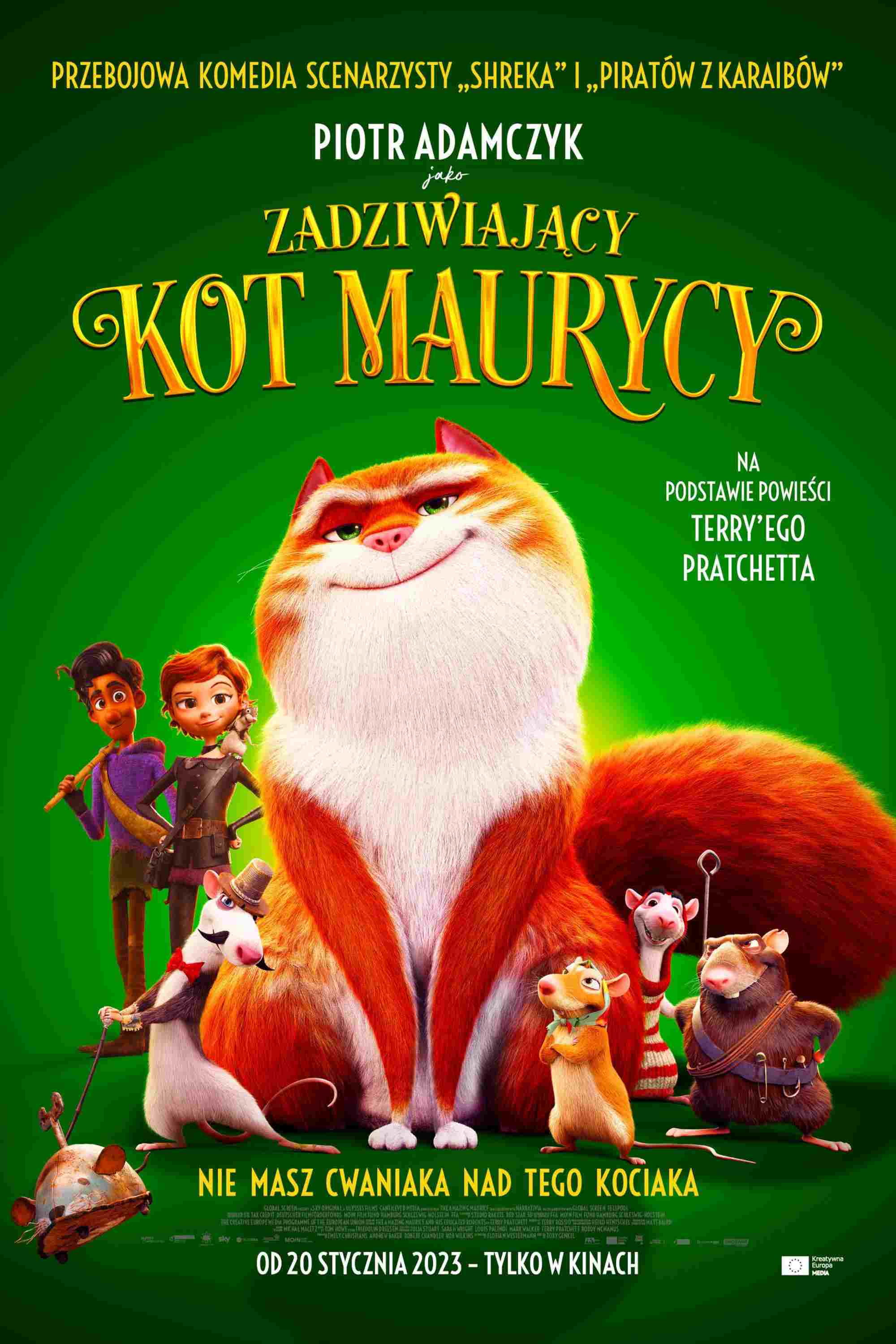  Zadziwiający kot Maurycy 