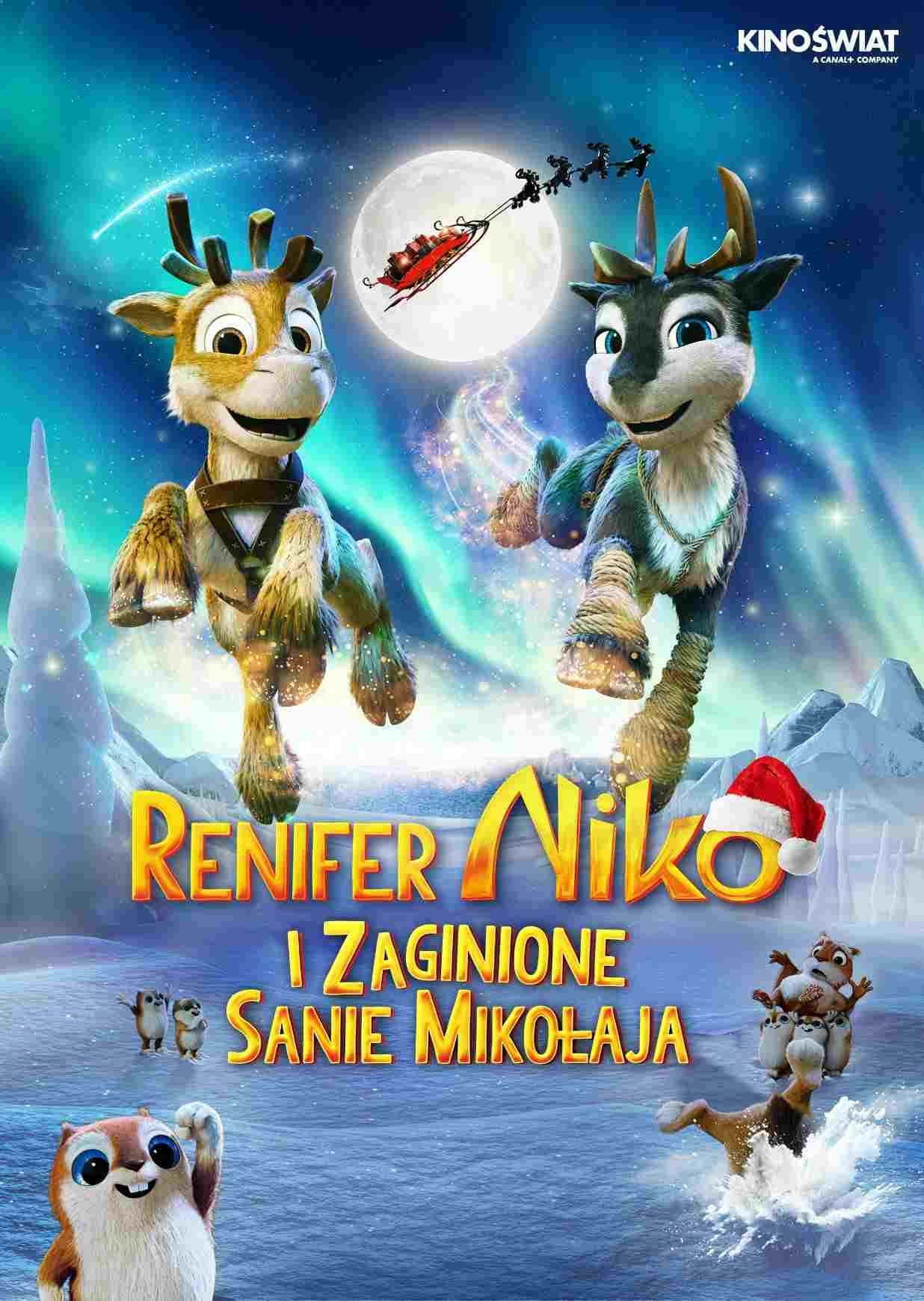  Renifer Niko i zaginione sanie Mikołaja 